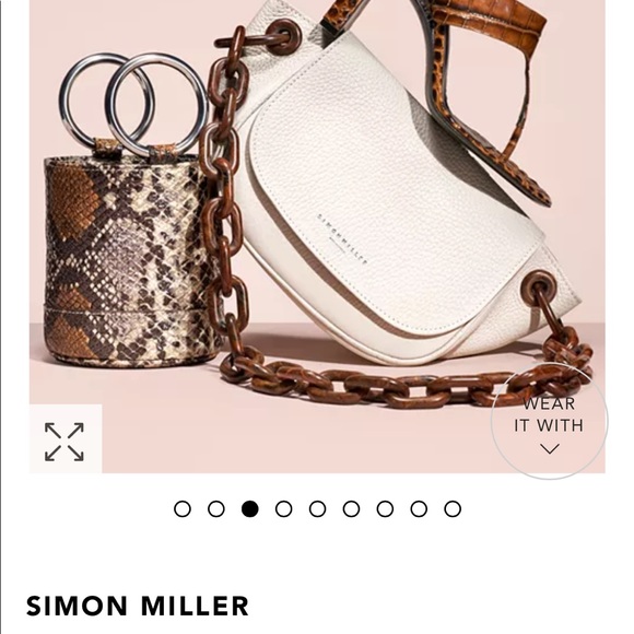 Simon Miller 🌟Small Bonsai 15 leather Bag Snake—NWT - Picture 10 of 17